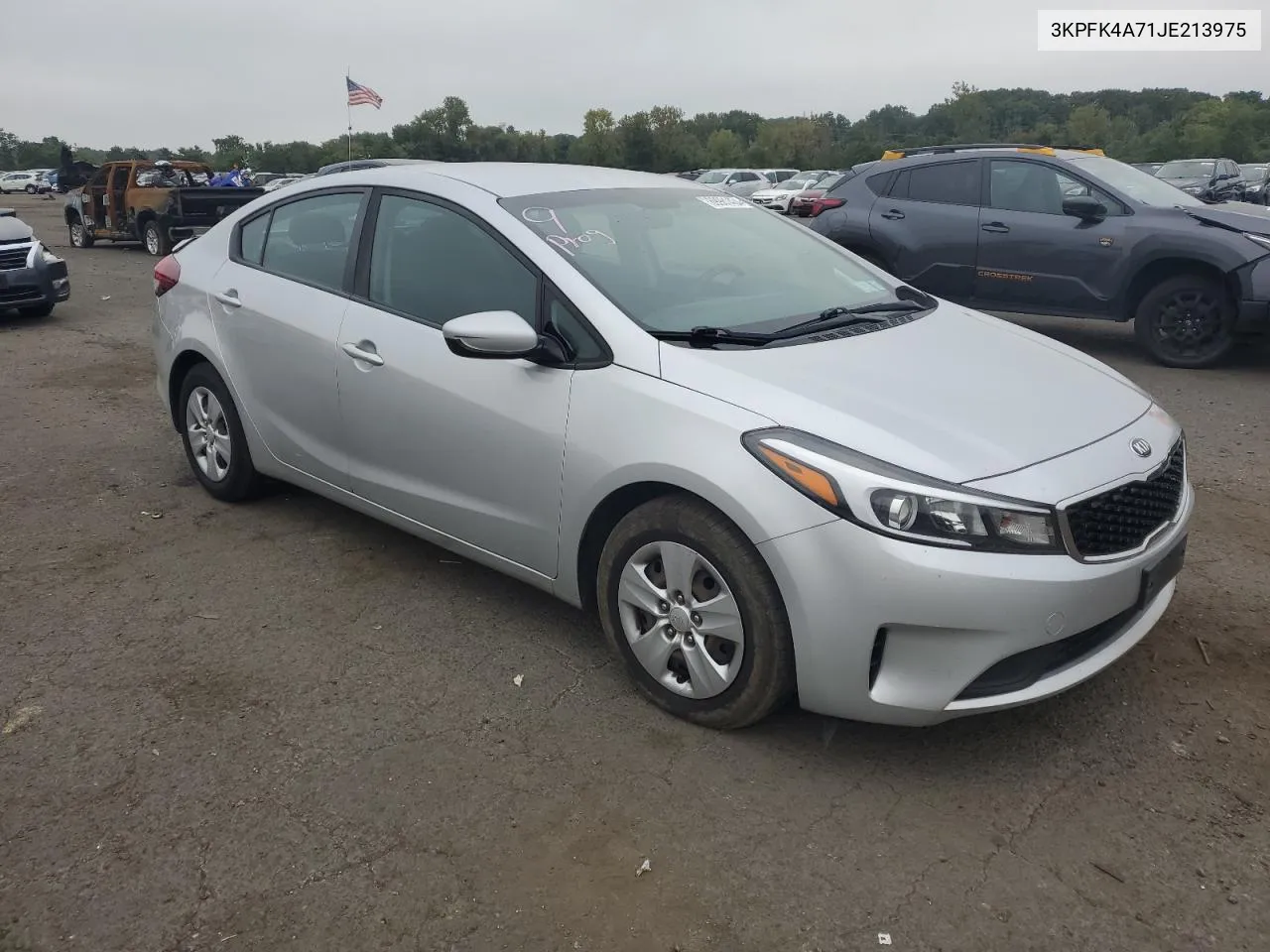 3KPFK4A71JE213975 2018 Kia Forte Lx