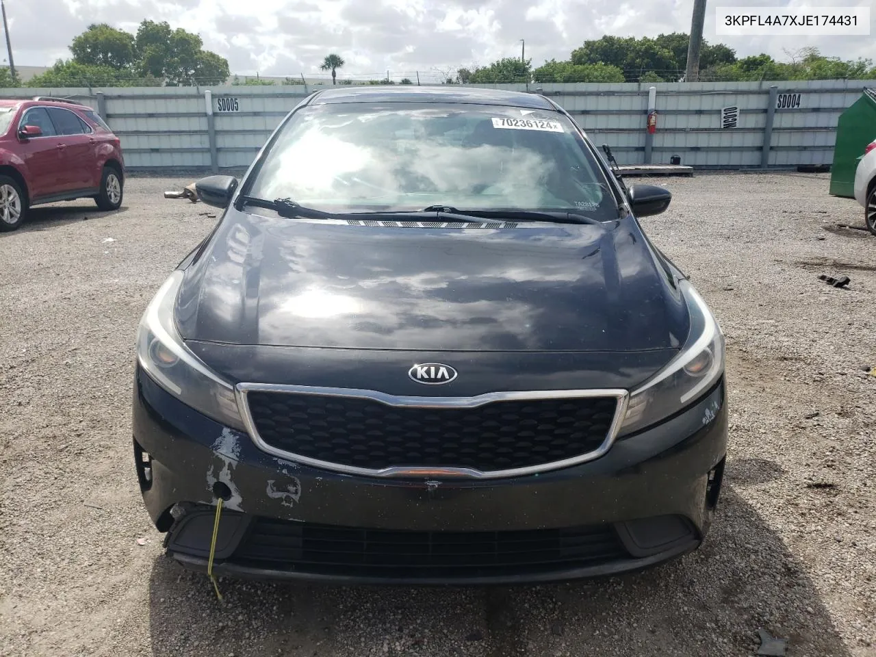 3KPFL4A7XJE174431 2018 Kia Forte Lx