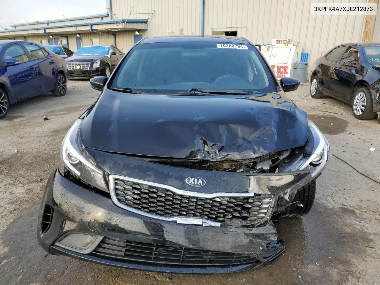 3KPFK4A7XJE212873 2018 Kia Forte Lx