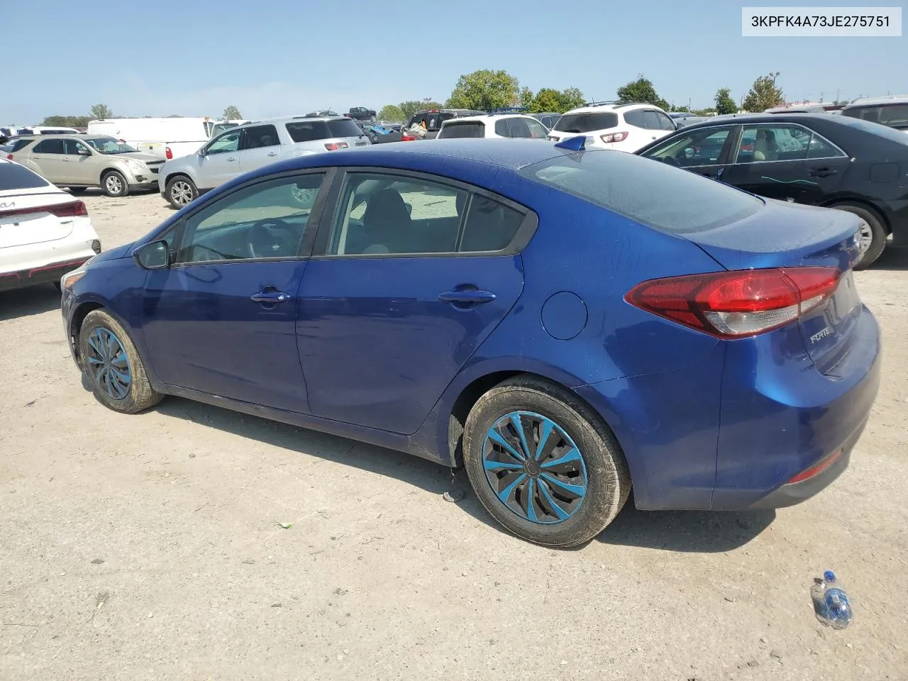 3KPFK4A73JE275751 2018 Kia Forte Lx