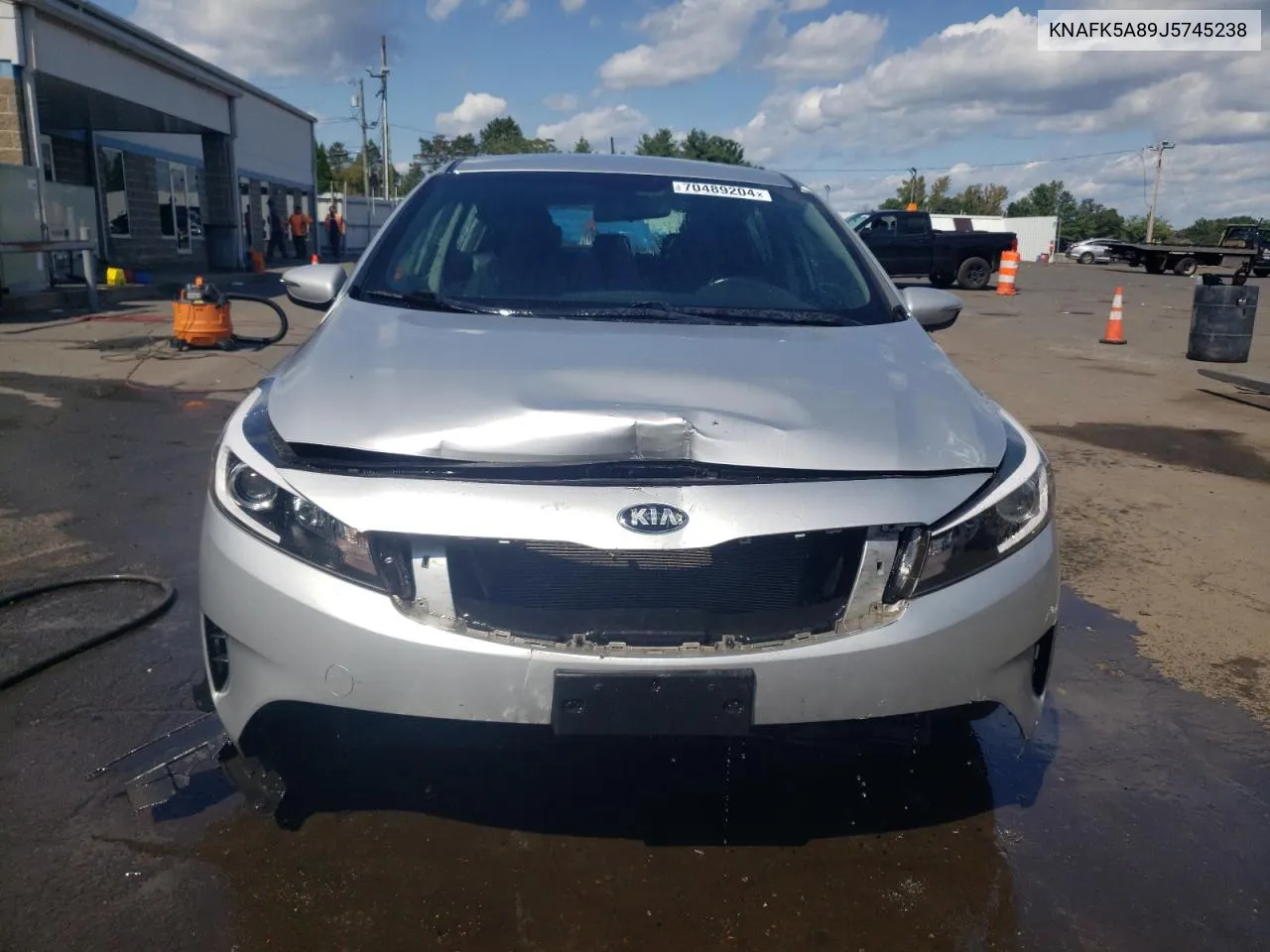 KNAFK5A89J5745238 2018 Kia Forte Lx