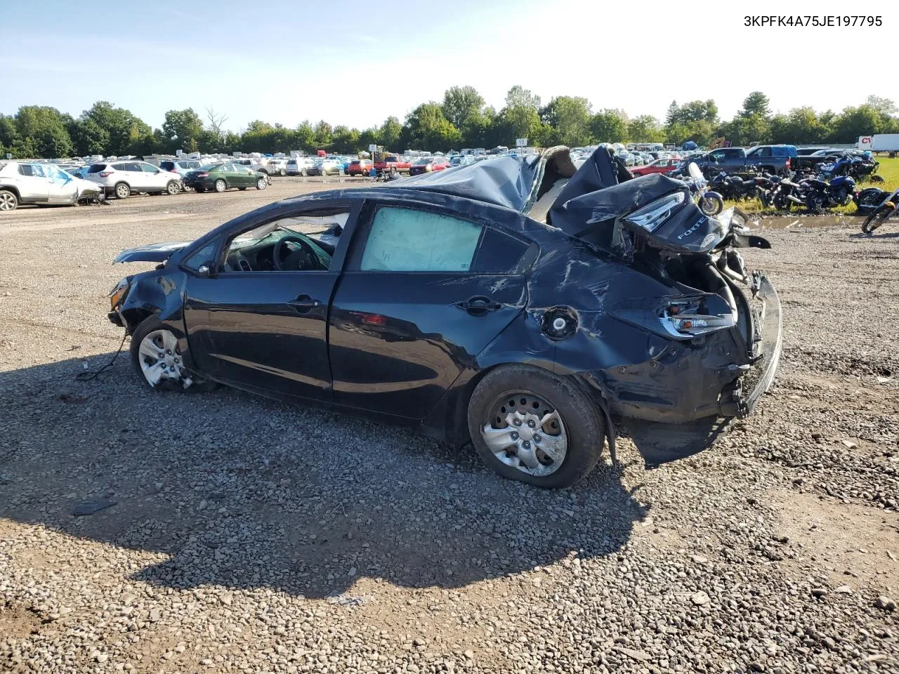 2018 Kia Forte Lx VIN: 3KPFK4A75JE197795 Lot: 70506904