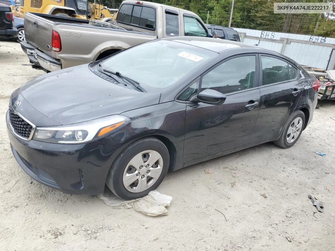 3KPFK4A74JE222217 2018 Kia Forte Lx