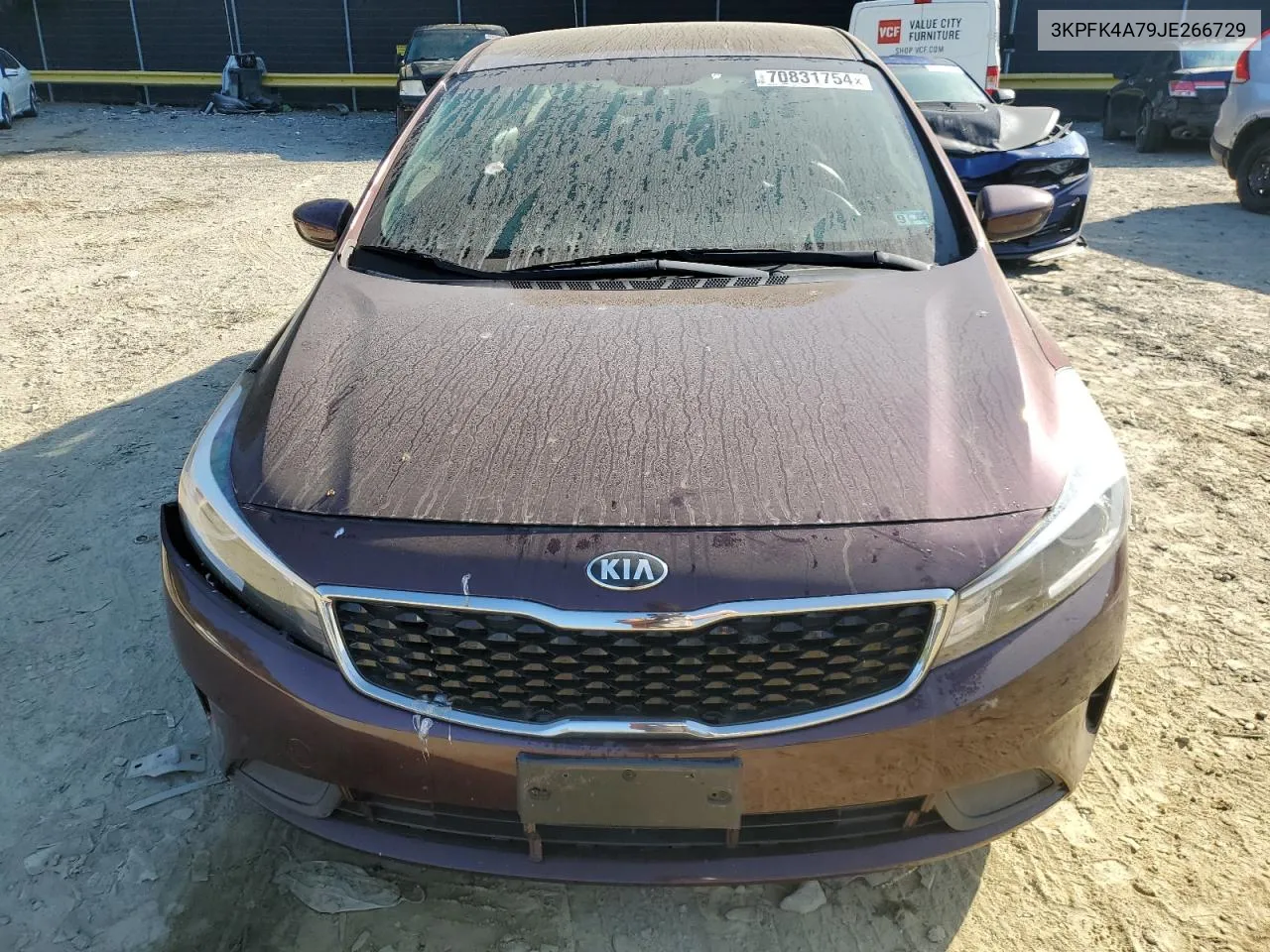 2018 Kia Forte Lx VIN: 3KPFK4A79JE266729 Lot: 70831754