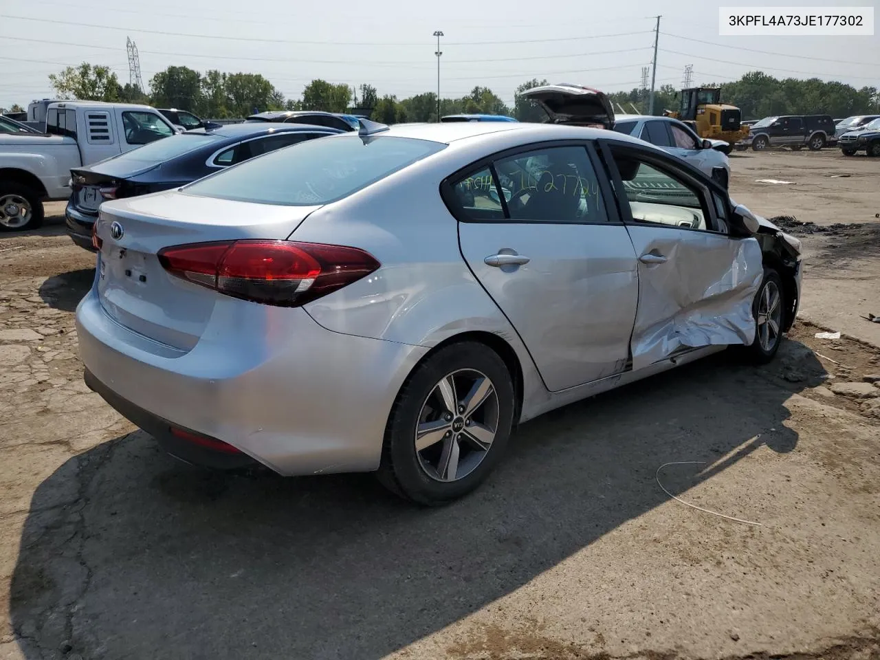 2018 Kia Forte Lx VIN: 3KPFL4A73JE177302 Lot: 71127724