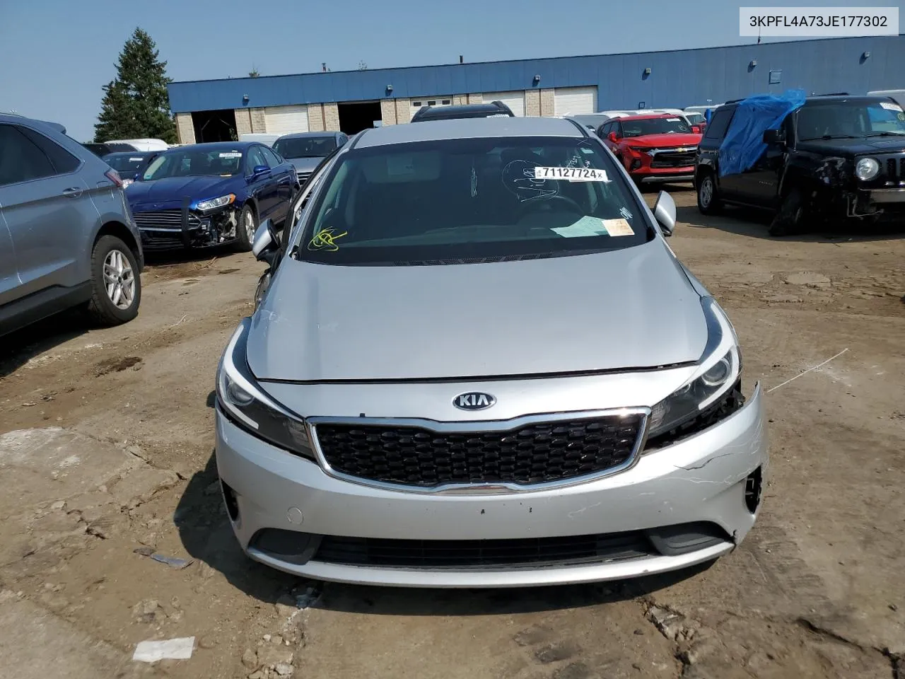 2018 Kia Forte Lx VIN: 3KPFL4A73JE177302 Lot: 71127724