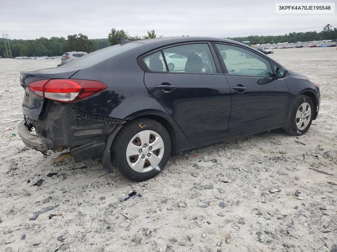 2018 Kia Forte Lx VIN: 3KPFK4A70JE195548 Lot: 71485414