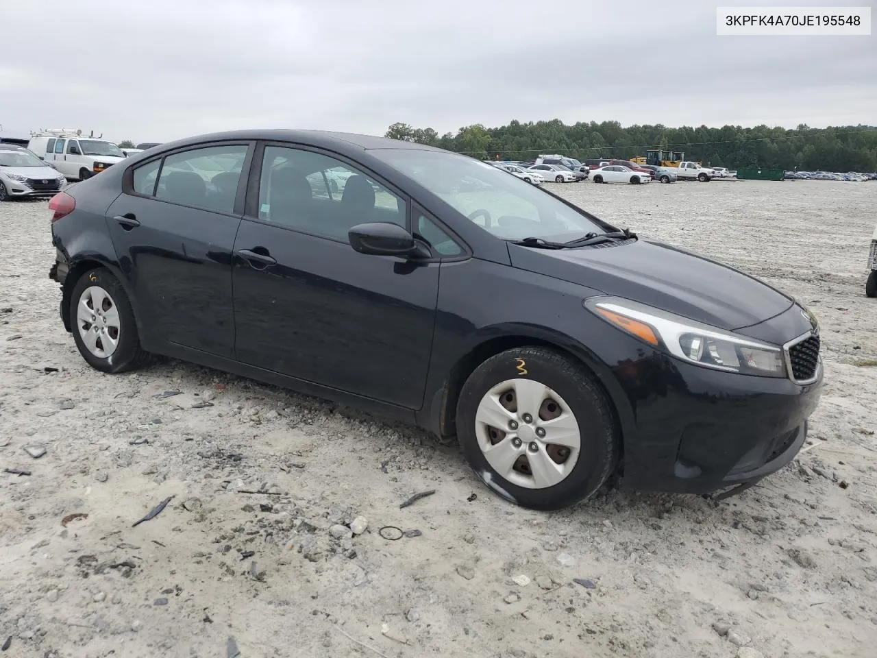 2018 Kia Forte Lx VIN: 3KPFK4A70JE195548 Lot: 71485414