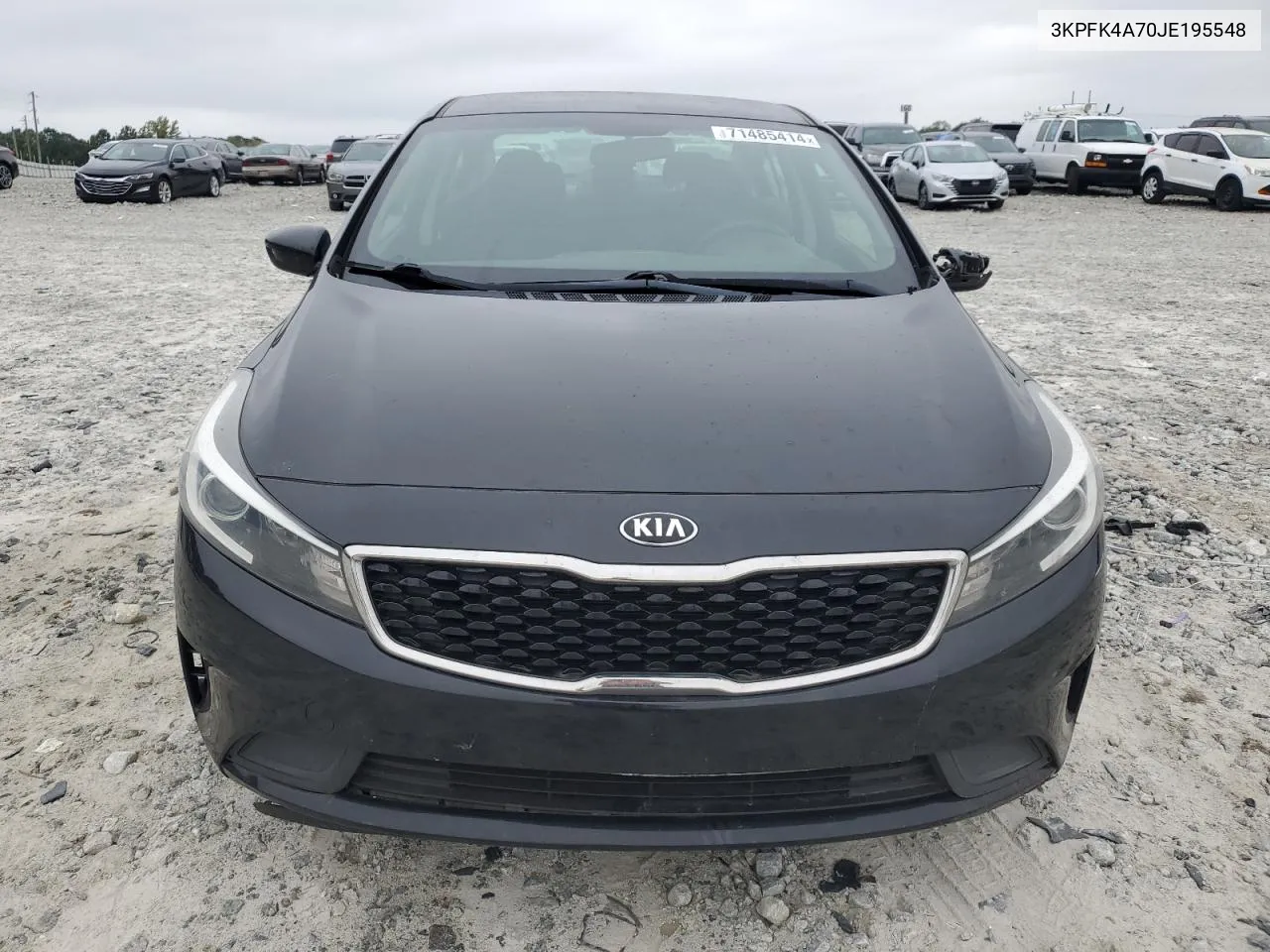 2018 Kia Forte Lx VIN: 3KPFK4A70JE195548 Lot: 71485414