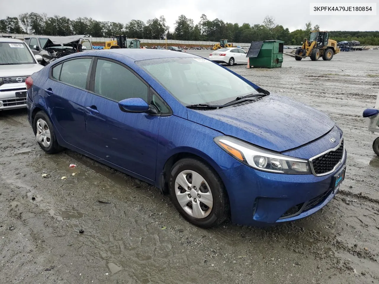 3KPFK4A79JE180854 2018 Kia Forte Lx