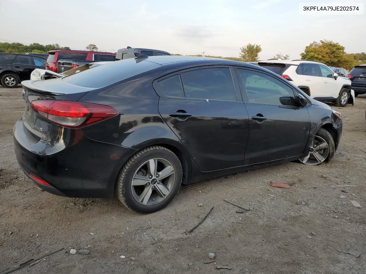 2018 Kia Forte Lx VIN: 3KPFL4A79JE202574 Lot: 71616364