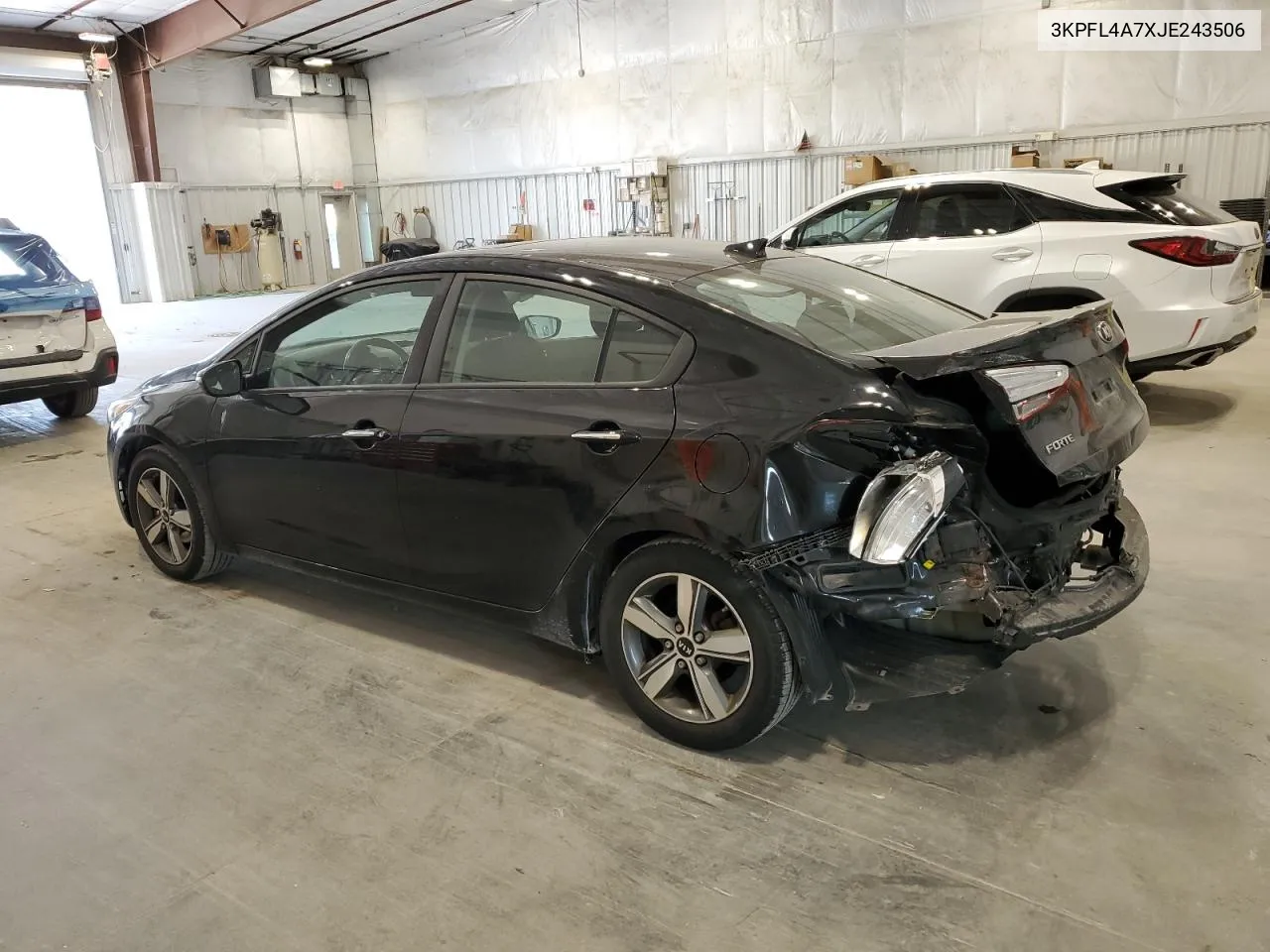 2018 Kia Forte Lx VIN: 3KPFL4A7XJE243506 Lot: 71638414