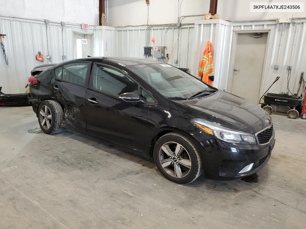 2018 Kia Forte Lx VIN: 3KPFL4A7XJE243506 Lot: 71638414