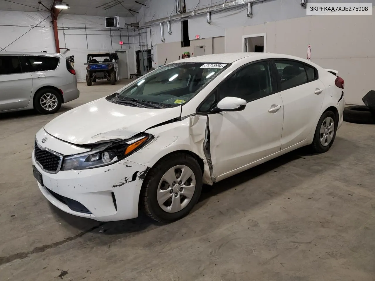 2018 Kia Forte Lx VIN: 3KPFK4A7XJE275908 Lot: 71718854