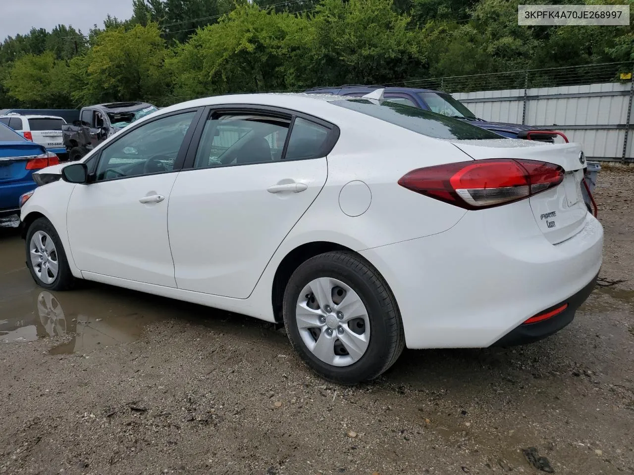 2018 Kia Forte Lx VIN: 3KPFK4A70JE268997 Lot: 71732344