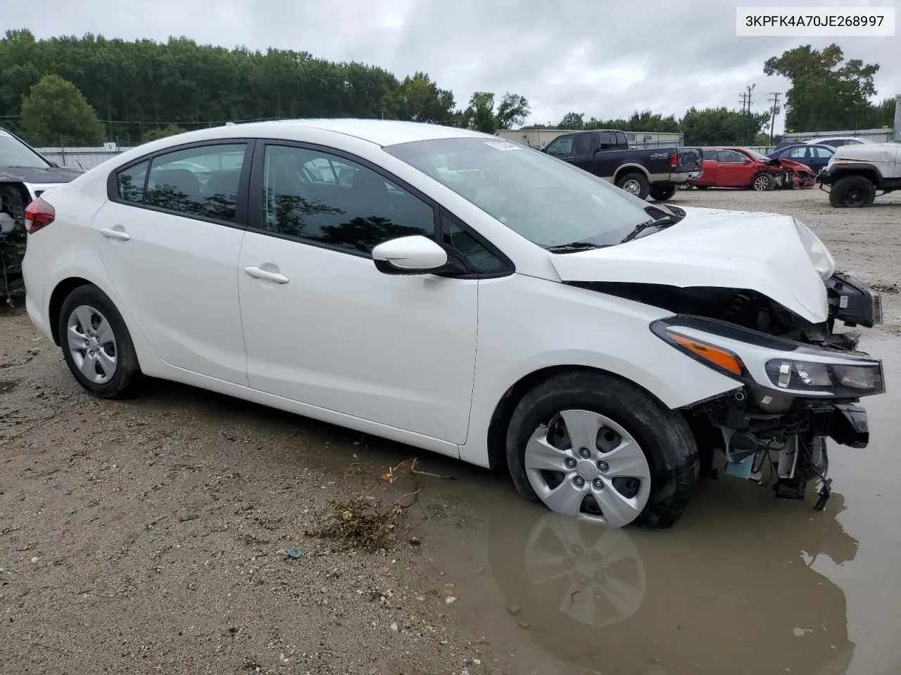 2018 Kia Forte Lx VIN: 3KPFK4A70JE268997 Lot: 71732344