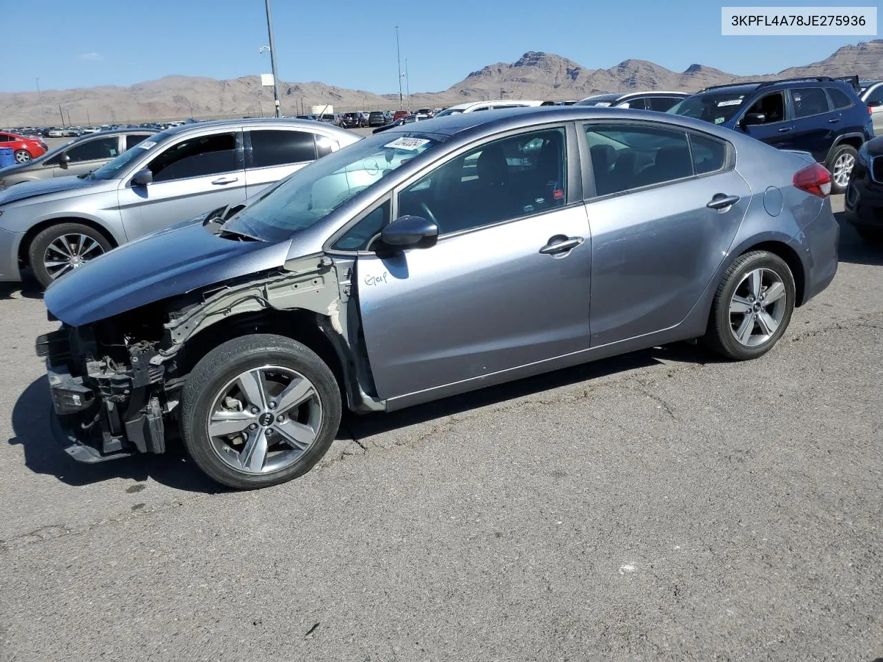 2018 Kia Forte Lx VIN: 3KPFL4A78JE275936 Lot: 72043354