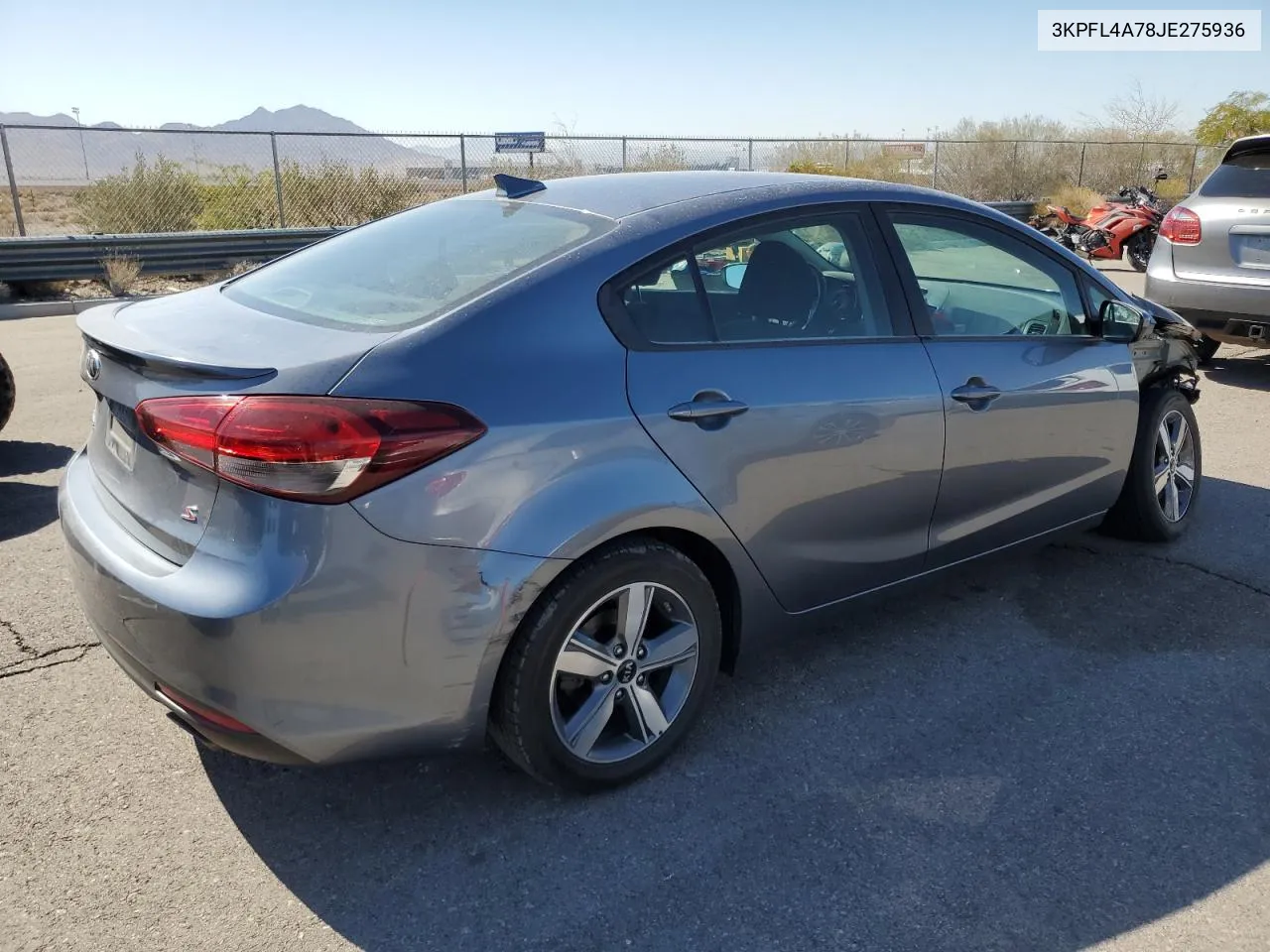 2018 Kia Forte Lx VIN: 3KPFL4A78JE275936 Lot: 72043354