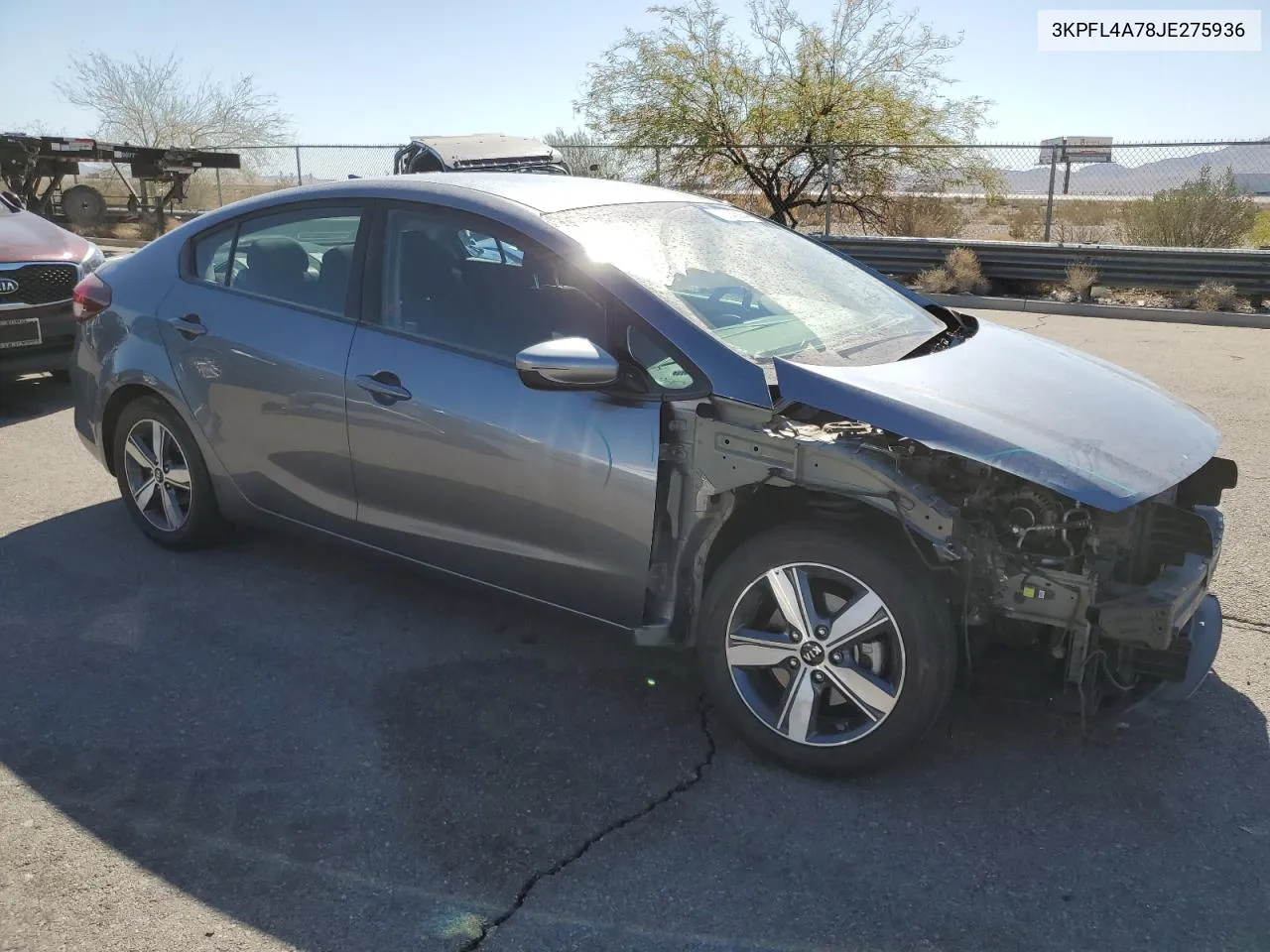 2018 Kia Forte Lx VIN: 3KPFL4A78JE275936 Lot: 72043354