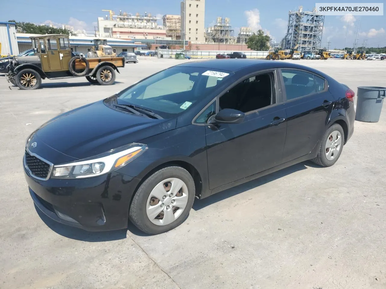 2018 Kia Forte Lx VIN: 3KPFK4A70JE270460 Lot: 72196794