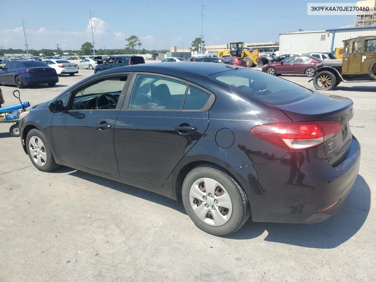 2018 Kia Forte Lx VIN: 3KPFK4A70JE270460 Lot: 72196794