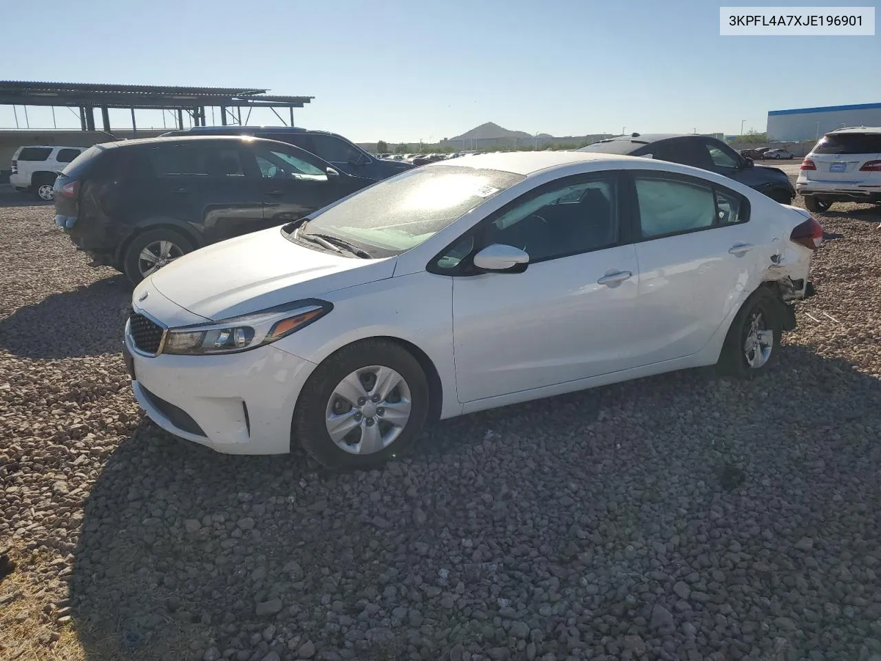 2018 Kia Forte Lx VIN: 3KPFL4A7XJE196901 Lot: 72203974