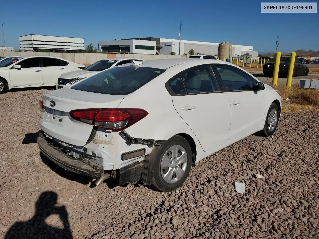 2018 Kia Forte Lx VIN: 3KPFL4A7XJE196901 Lot: 72203974