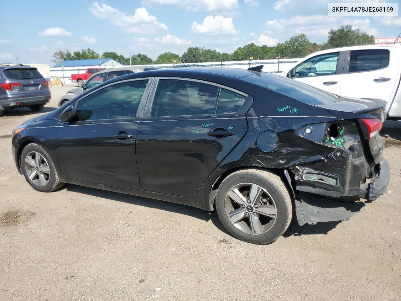 2018 Kia Forte Lx VIN: 3KPFL4A78JE263169 Lot: 72237444