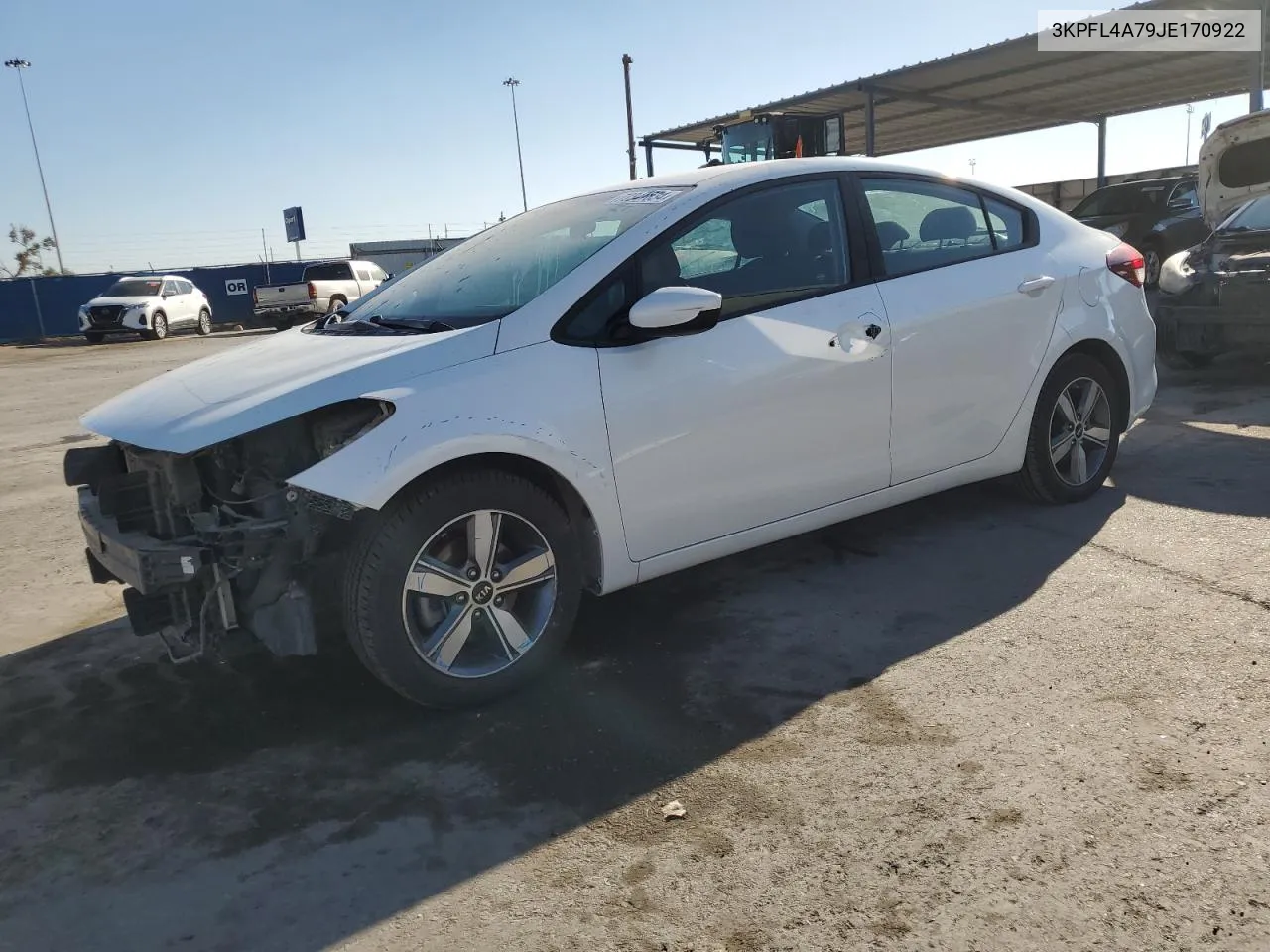 2018 Kia Forte Lx VIN: 3KPFL4A79JE170922 Lot: 72347834