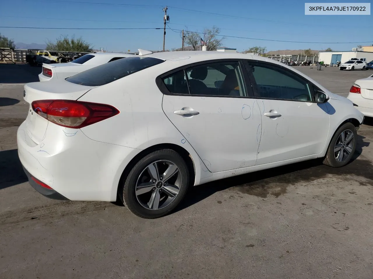 2018 Kia Forte Lx VIN: 3KPFL4A79JE170922 Lot: 72347834