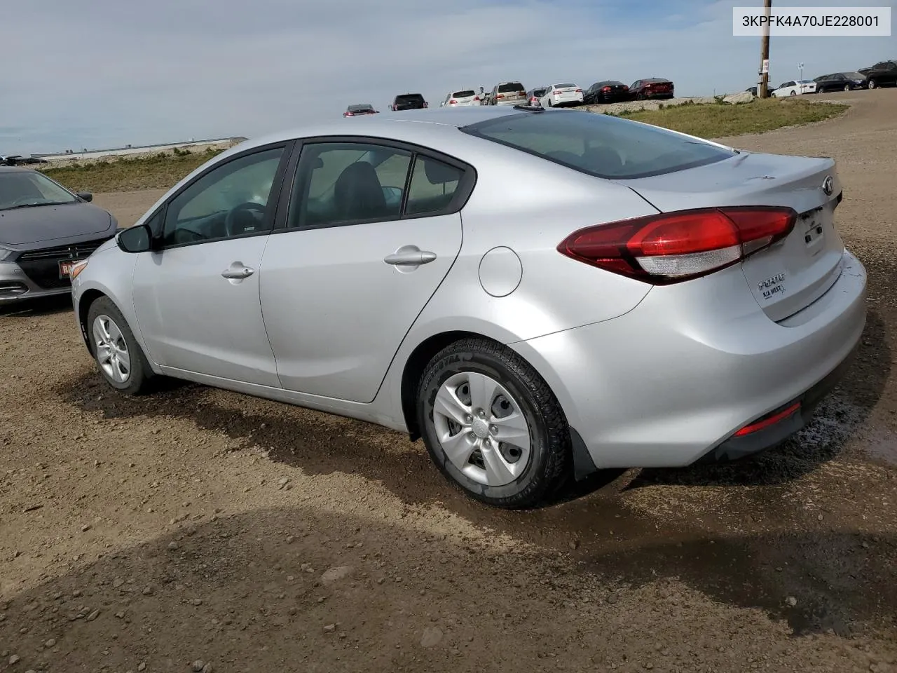 3KPFK4A70JE228001 2018 Kia Forte Lx