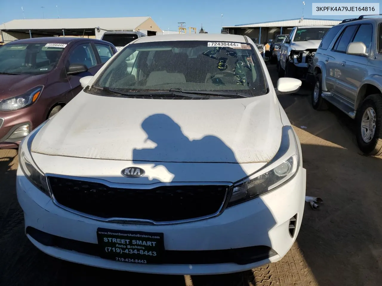 2018 Kia Forte Lx VIN: 3KPFK4A79JE164816 Lot: 72430444