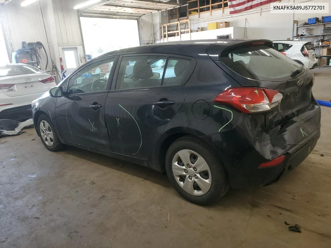 2018 Kia Forte Lx VIN: KNAFK5A89J5772701 Lot: 72466674