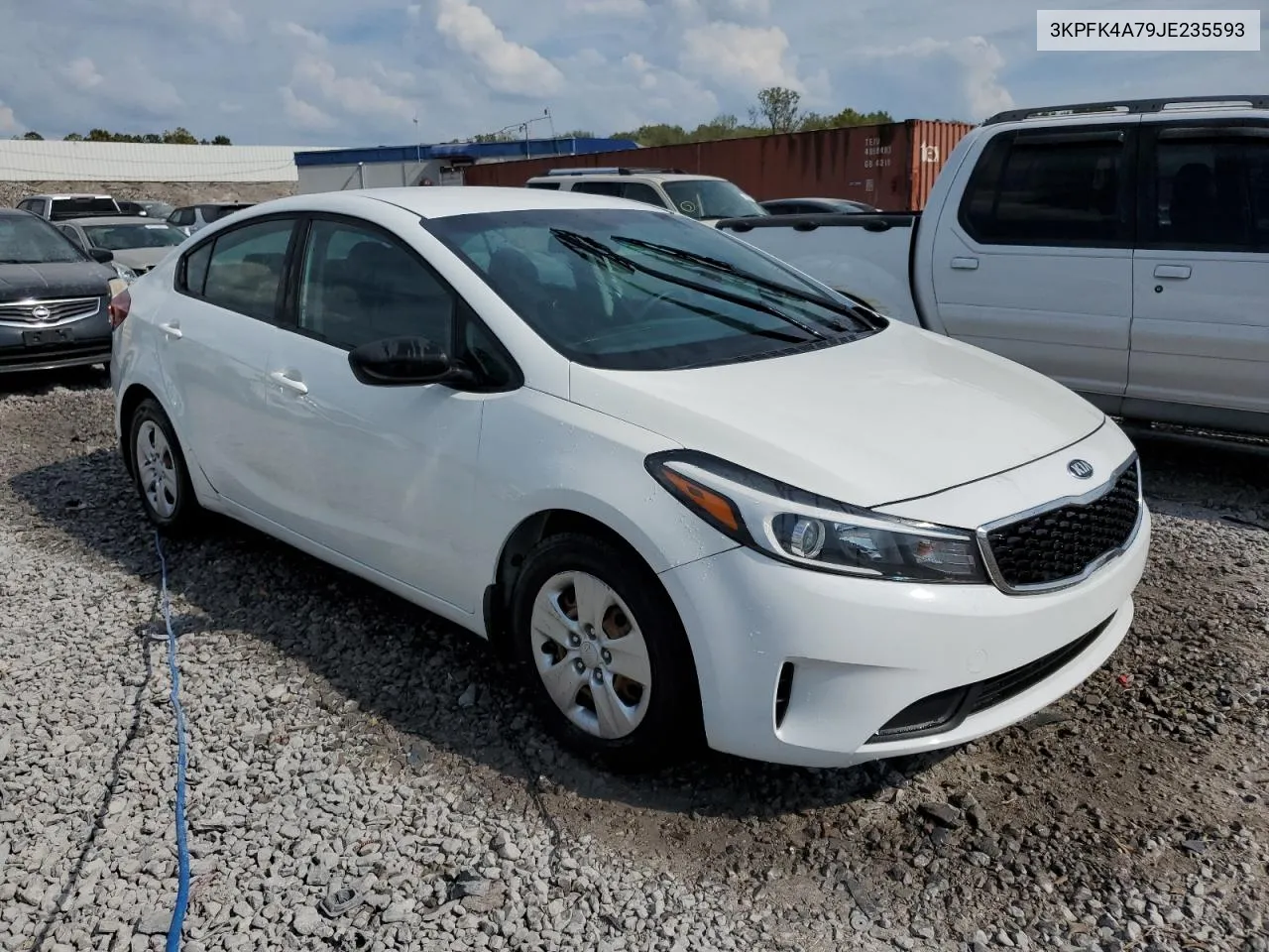 2018 Kia Forte Lx VIN: 3KPFK4A79JE235593 Lot: 72643174