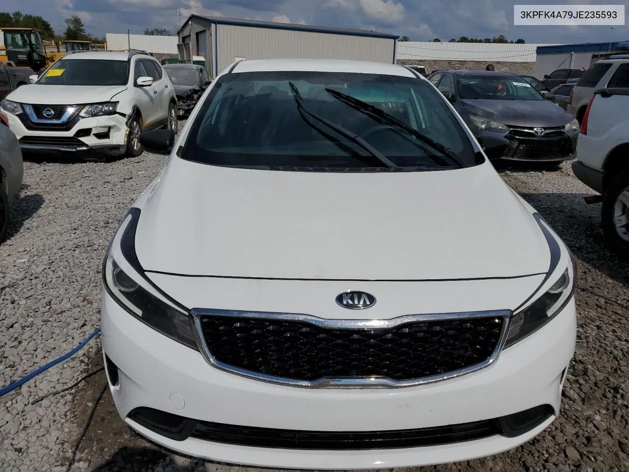 2018 Kia Forte Lx VIN: 3KPFK4A79JE235593 Lot: 72643174