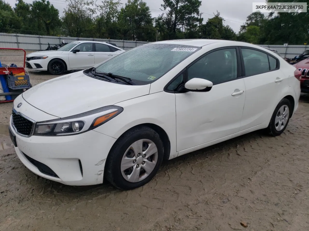 2018 Kia Forte Lx VIN: 3KPFK4A72JE284750 Lot: 72983734