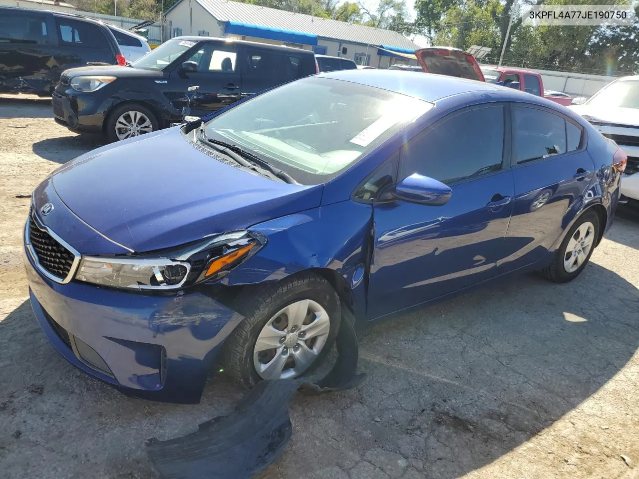 2018 Kia Forte Lx VIN: 3KPFL4A77JE190750 Lot: 73322014