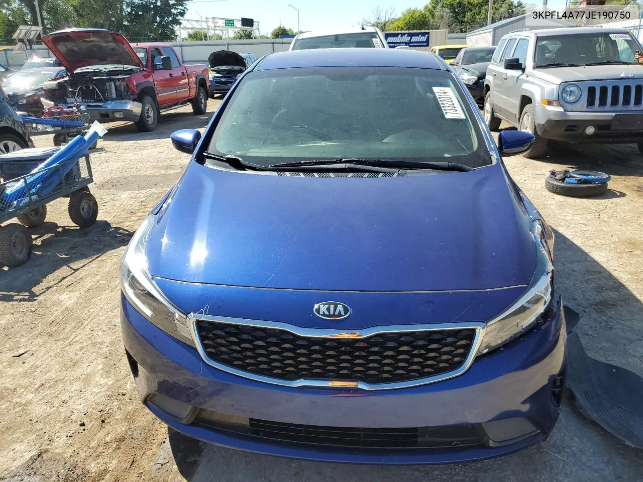 2018 Kia Forte Lx VIN: 3KPFL4A77JE190750 Lot: 73322014