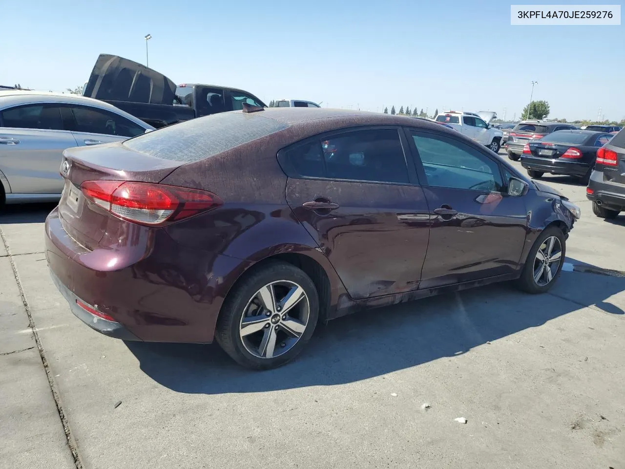 2018 Kia Forte Lx VIN: 3KPFL4A70JE259276 Lot: 73341584