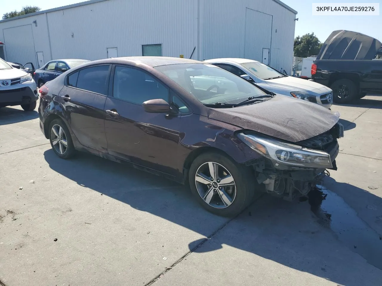 2018 Kia Forte Lx VIN: 3KPFL4A70JE259276 Lot: 73341584