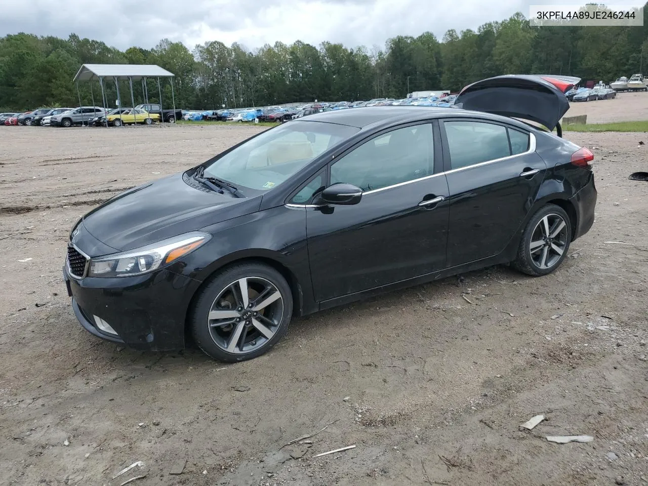 3KPFL4A89JE246244 2018 Kia Forte Ex