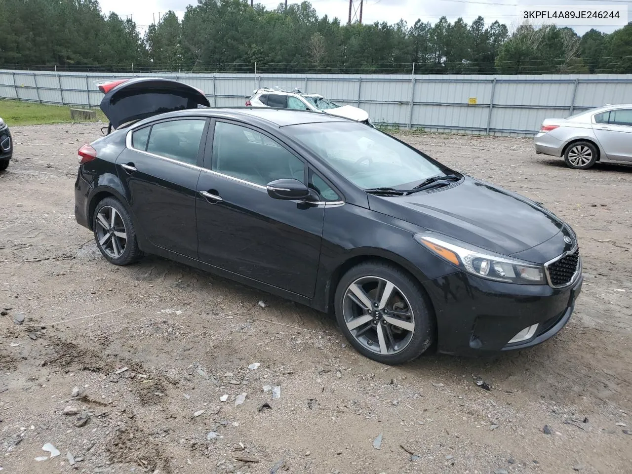 3KPFL4A89JE246244 2018 Kia Forte Ex