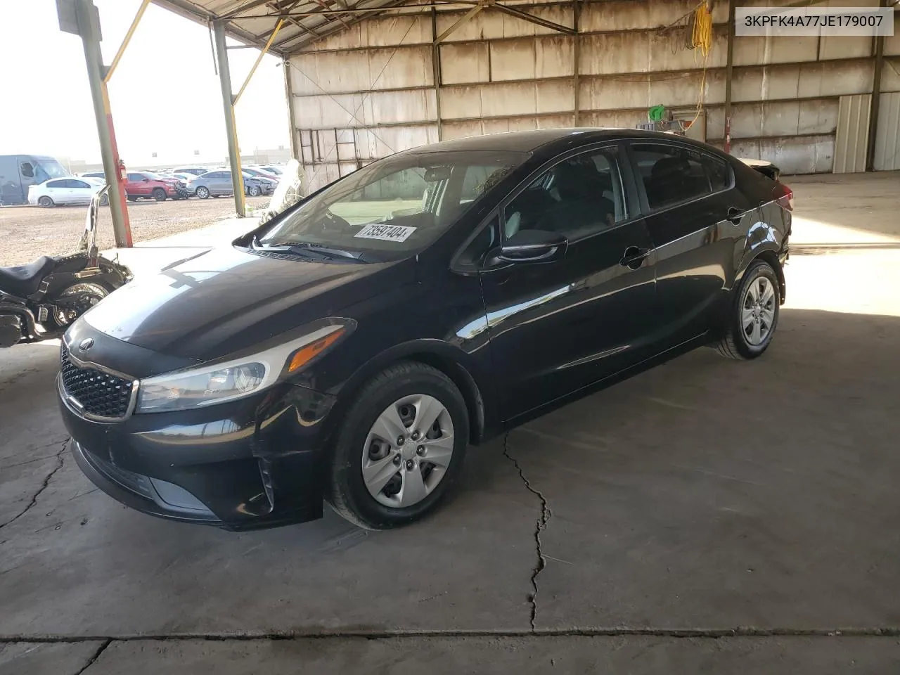 3KPFK4A77JE179007 2018 Kia Forte Lx