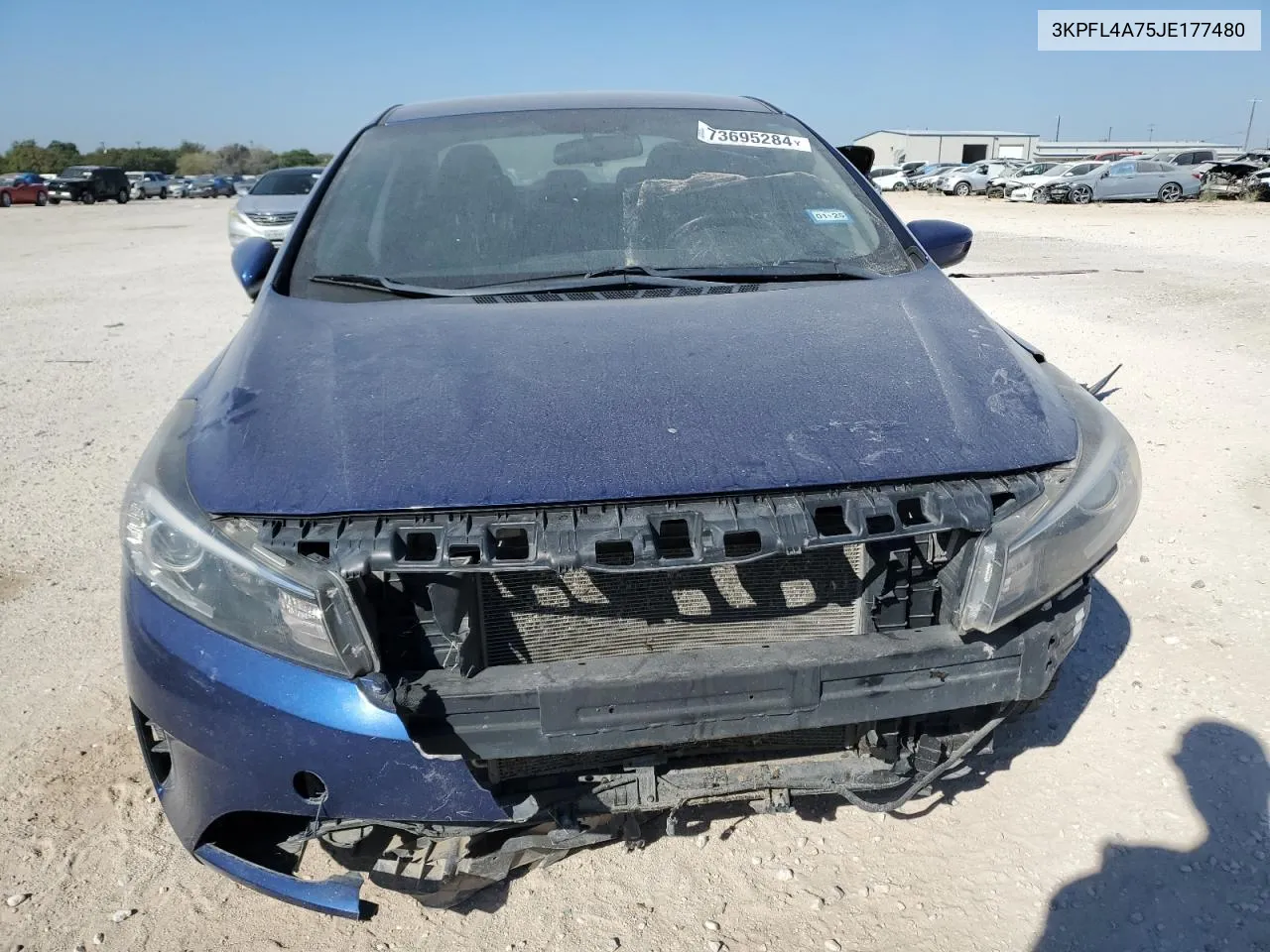 2018 Kia Forte Lx VIN: 3KPFL4A75JE177480 Lot: 73695284