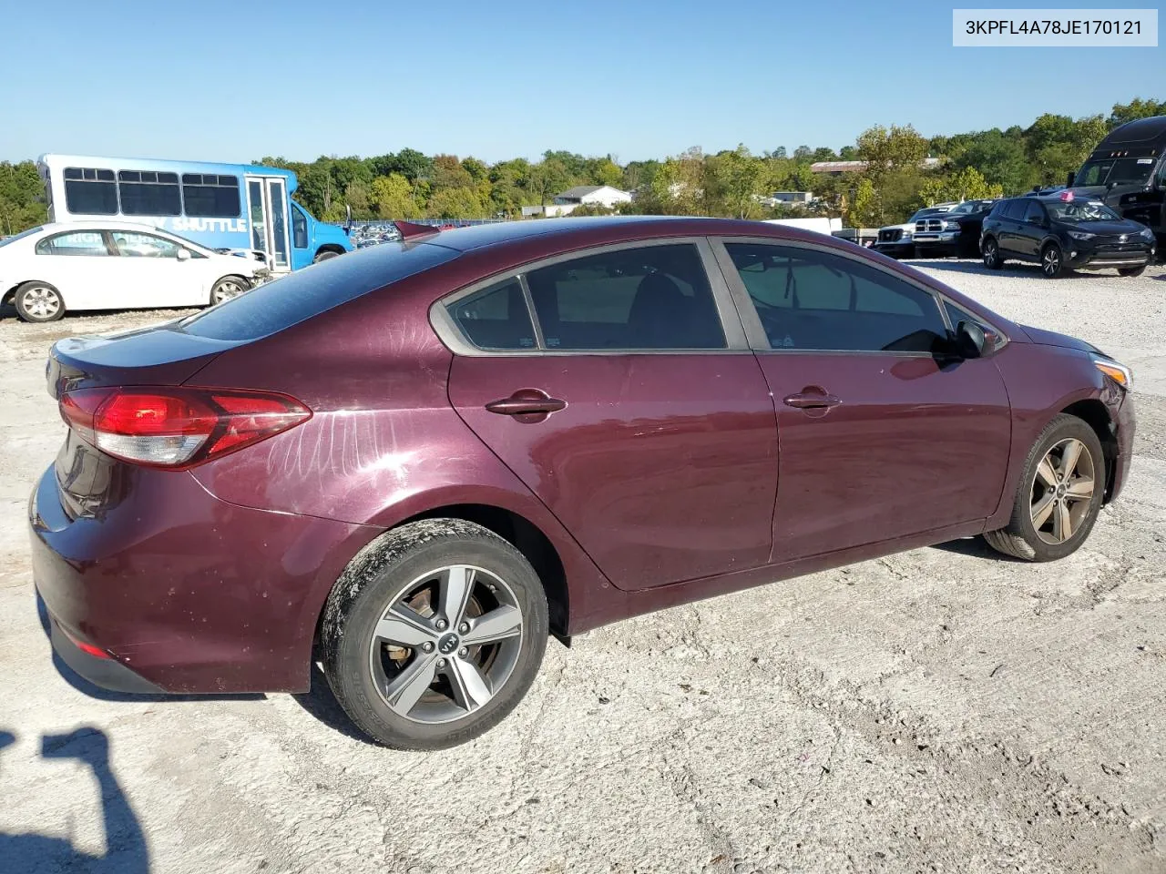 2018 Kia Forte Lx VIN: 3KPFL4A78JE170121 Lot: 73960234