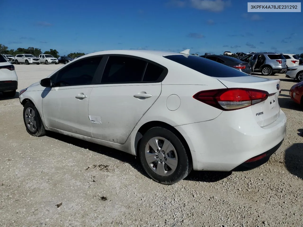 2018 Kia Forte Lx VIN: 3KPFK4A78JE231292 Lot: 73982414