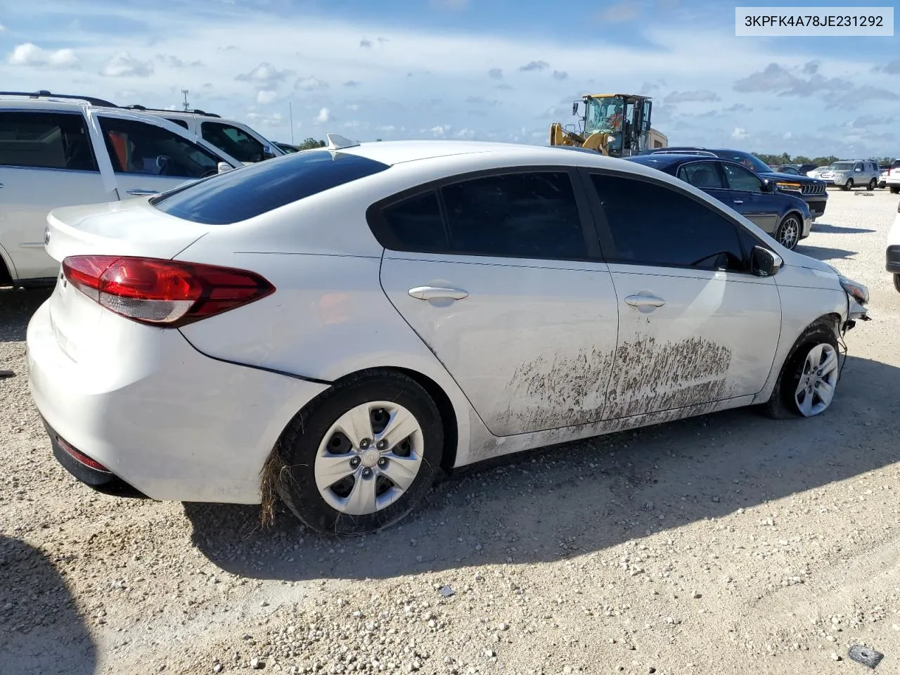 2018 Kia Forte Lx VIN: 3KPFK4A78JE231292 Lot: 73982414