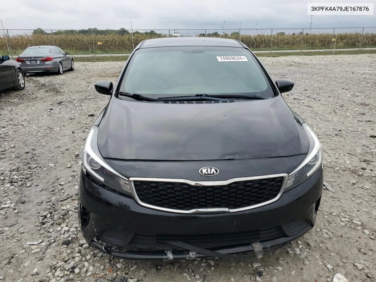 3KPFK4A79JE167876 2018 Kia Forte Lx