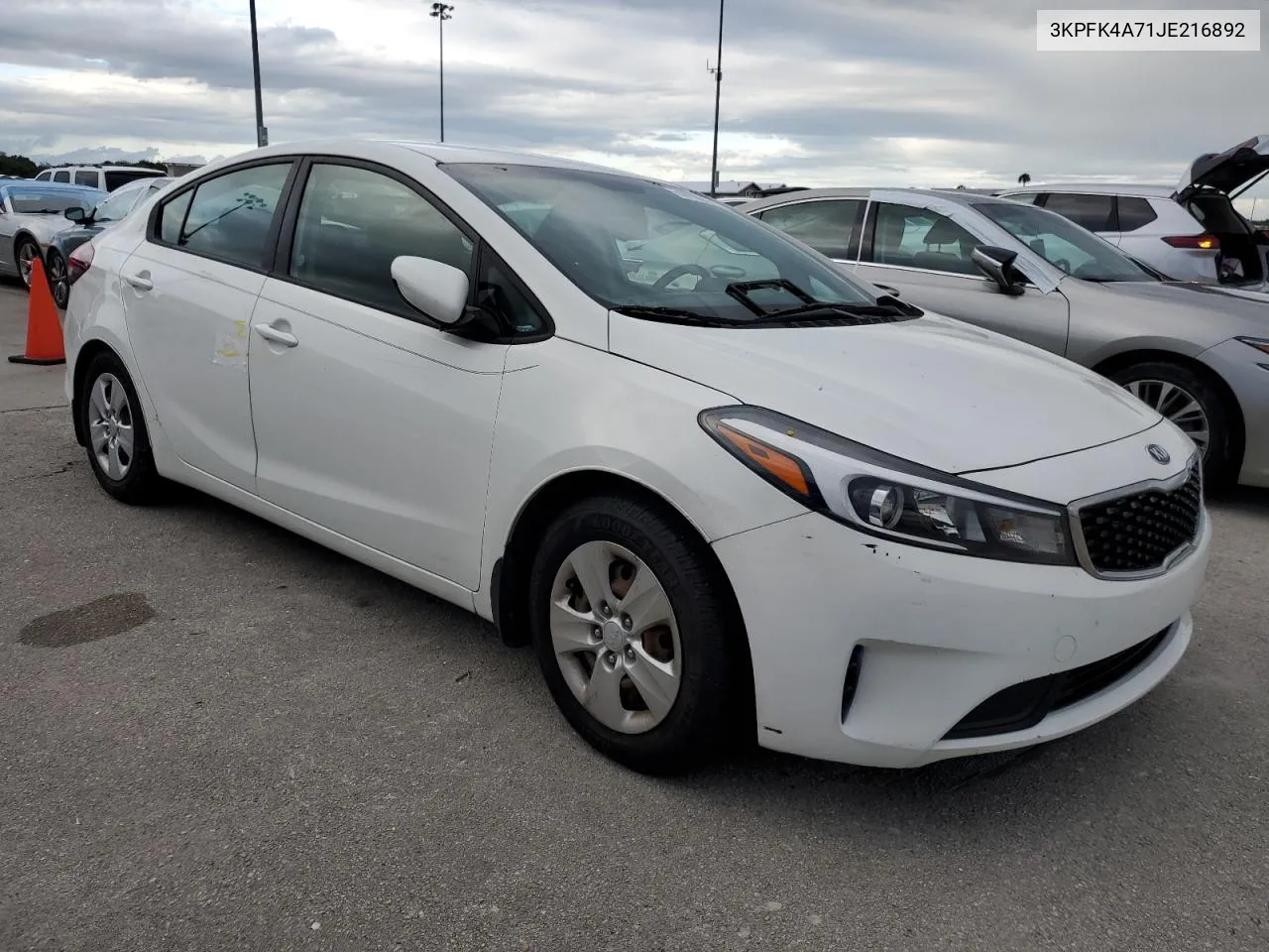 2018 Kia Forte Lx VIN: 3KPFK4A71JE216892 Lot: 74106944