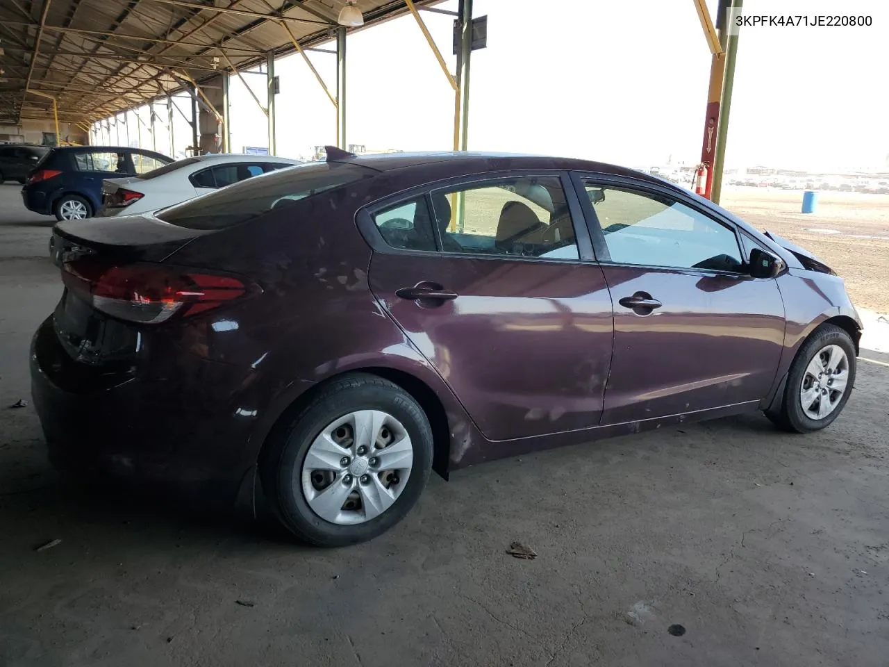 2018 Kia Forte Lx VIN: 3KPFK4A71JE220800 Lot: 74253214